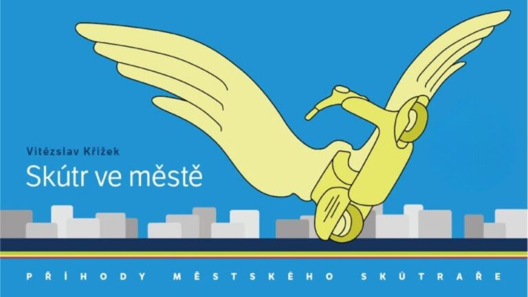 Skútr ve městě